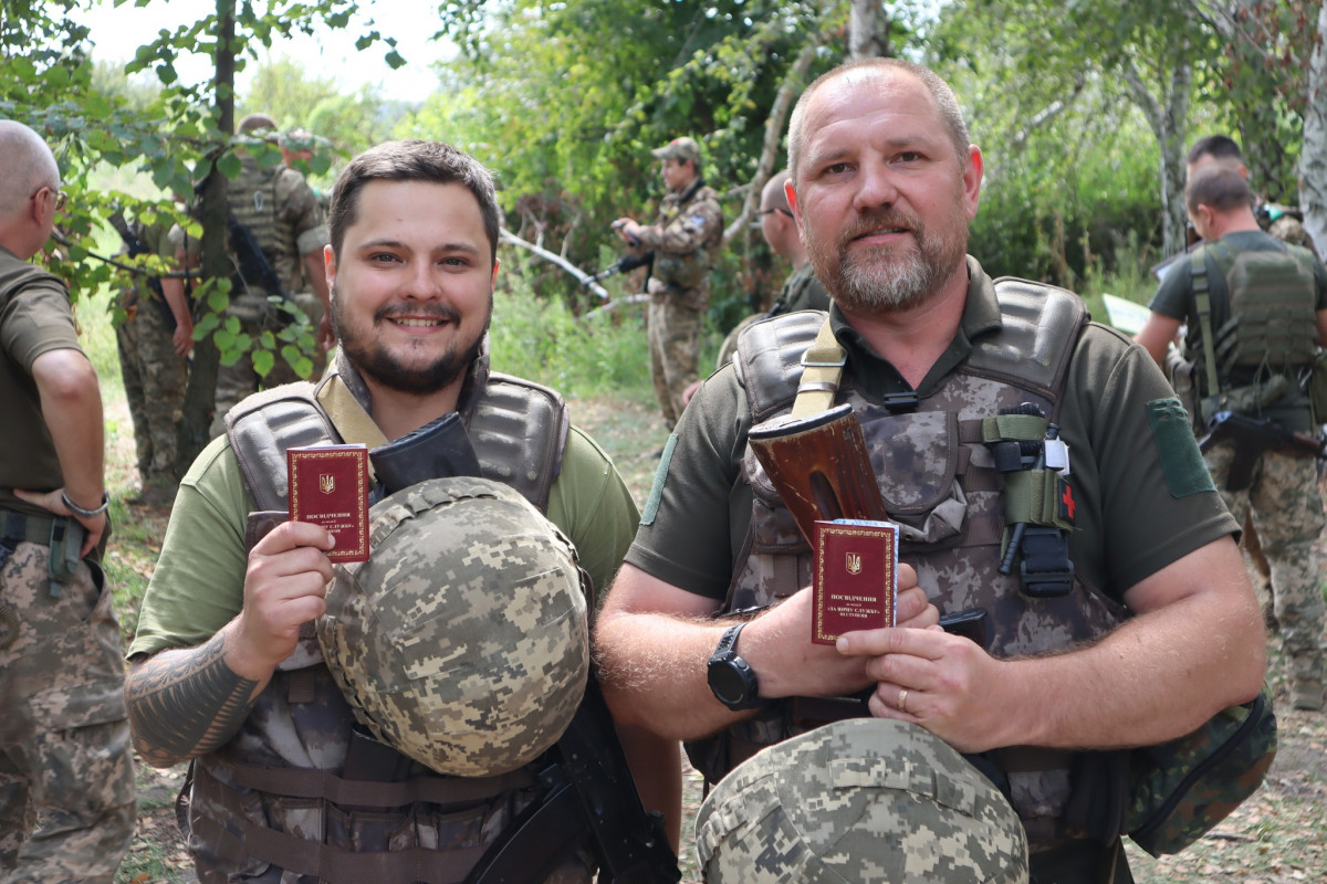 Волинських тероборонівців, які воюють на сході, відзначили нагородами
