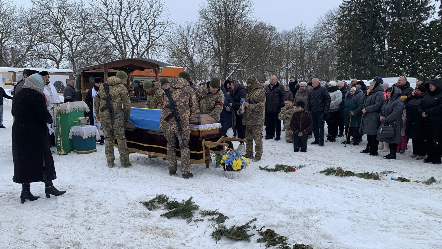 Навіки 25: на Волині попрощалися із командиром Дмитром Наталюком