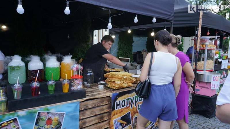 У Луцьку стартував фестиваль «Lutsk Food Fest»: чим дивували відвідувачів у перший день заходу