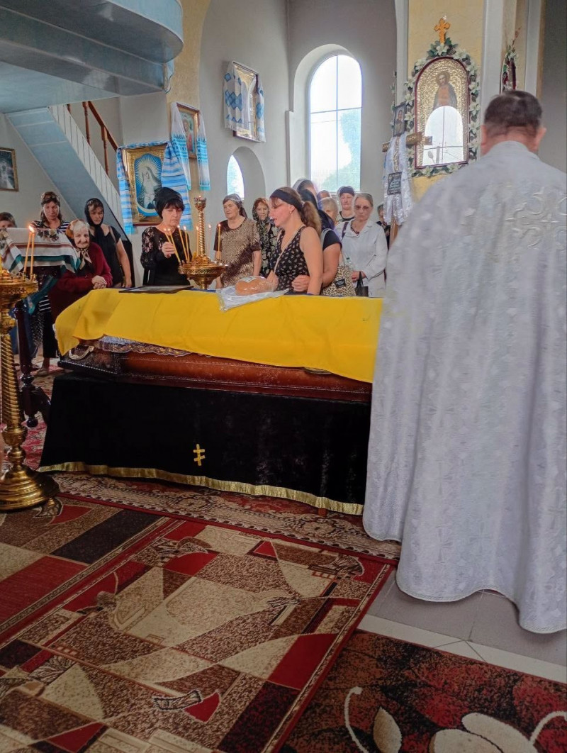 Загинув у січні: на Волині попрощалися із воїном В’ячеславом Мотикою