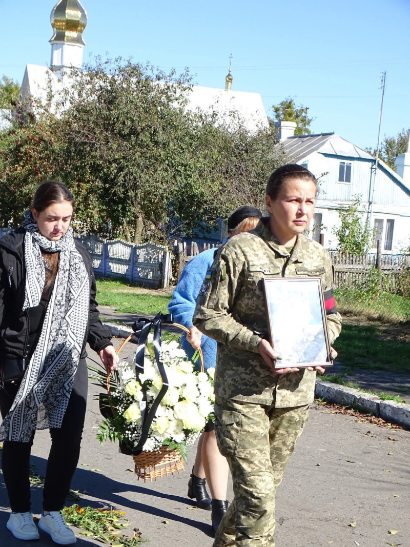 Війна забрала життя Героя: на Волині провели в останню путь Ігоря Бебеса