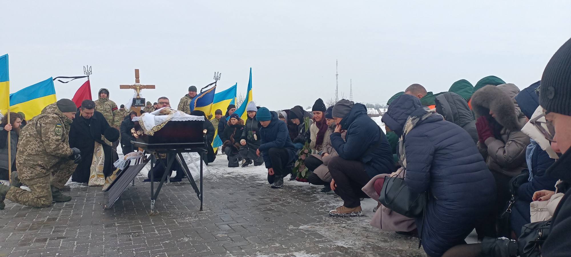 Разом із сім'єю переїхав з Криму: біля Луцька попрощалися із військовослужбовцем Андрієм Саєнком