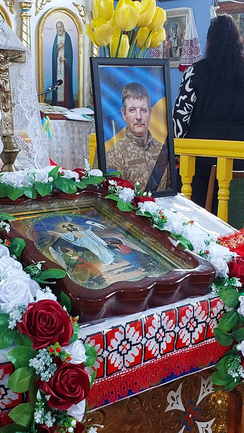На Волині в останню путь провели Героя Грисюка Сергія, який загинув під Авдіївкою у 2023 році
