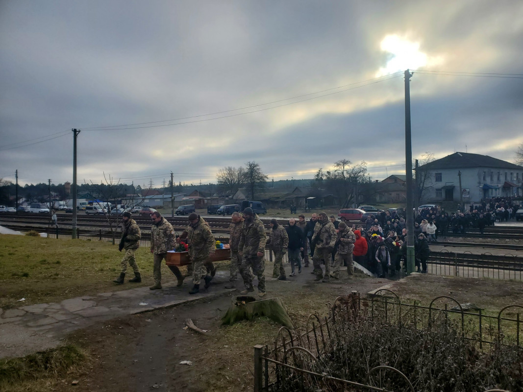 Не встиг створити сім'ю, не дожив до Перемоги: на Волині попрощалися з 25-річним Героєм Богданом Борисюком