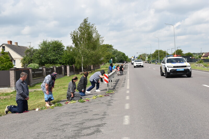 На Волині поховали Героя Олександра Шишка, який загинув 11 місяців тому