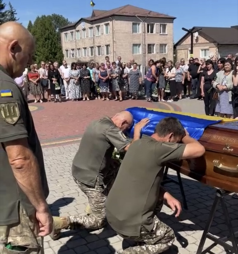 Загинув у Курській області: у Луцький район «на щиті» навіки повернувся Герой Микола Вдовенко