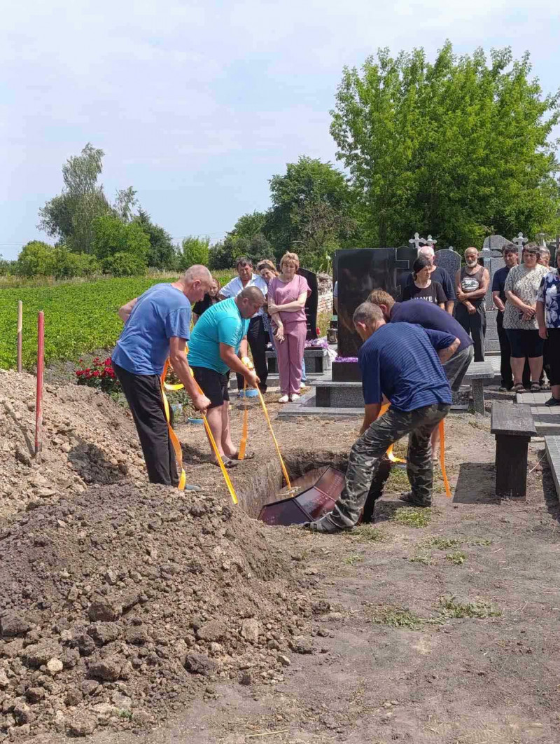 Загибель підтвердила ДНК-експертиза: на Волині поховали Героя Георгія Дячука