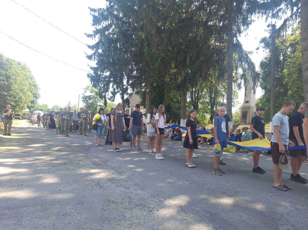 На Волині поховали Героя Богдана Рибіченка, який загинув майже рік тому