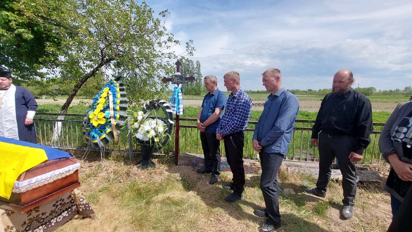 На Волині в останню путь провели Героя Грисюка Сергія, який загинув під Авдіївкою у 2023 році