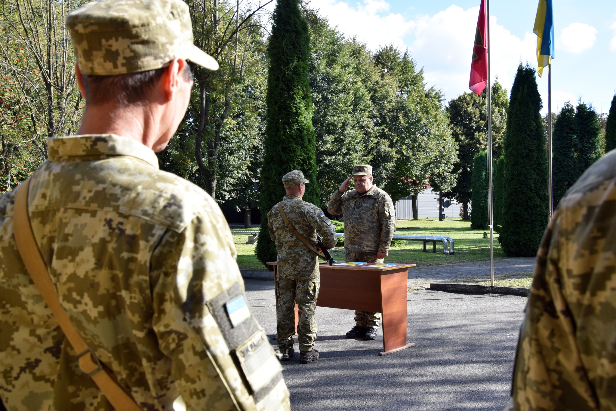 На Волині рекрути-прикордонники урочисто склали військову присягу