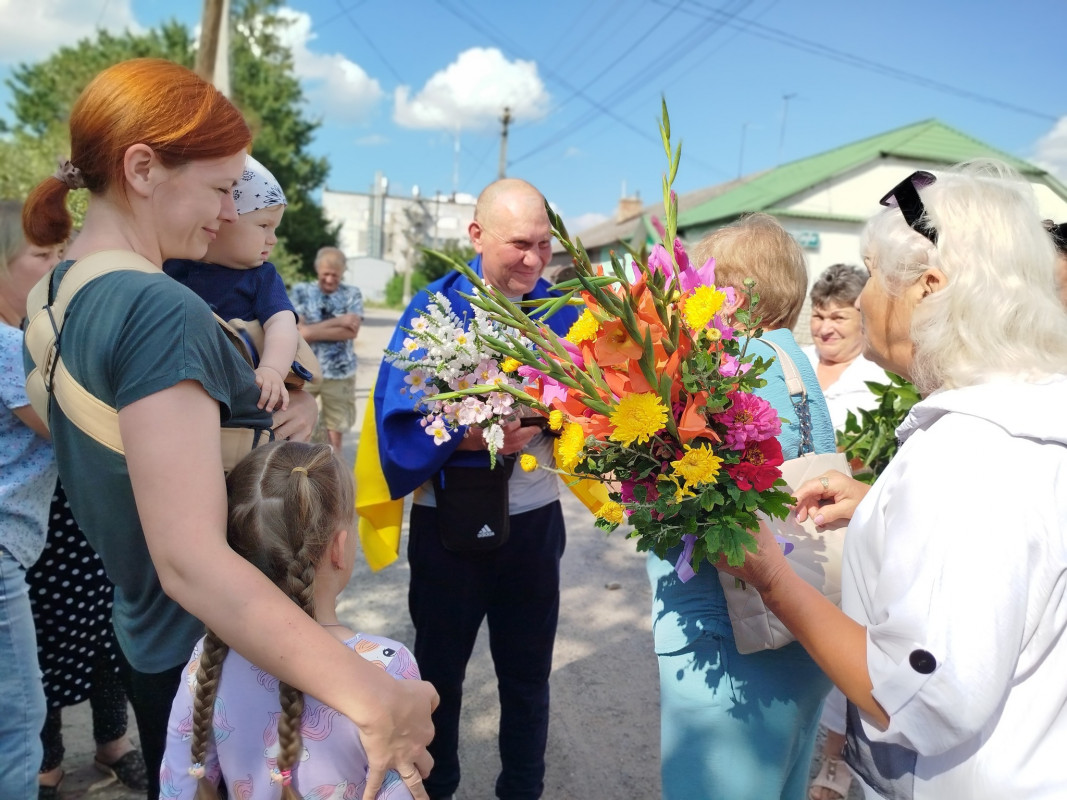 Після 20 місяців полону: на Волині зустріли захисника Сергія Сагаля