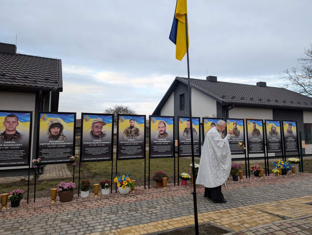 У громаді на Волині відкрили алеї пам’яті на честь загиблих захисників-земляків