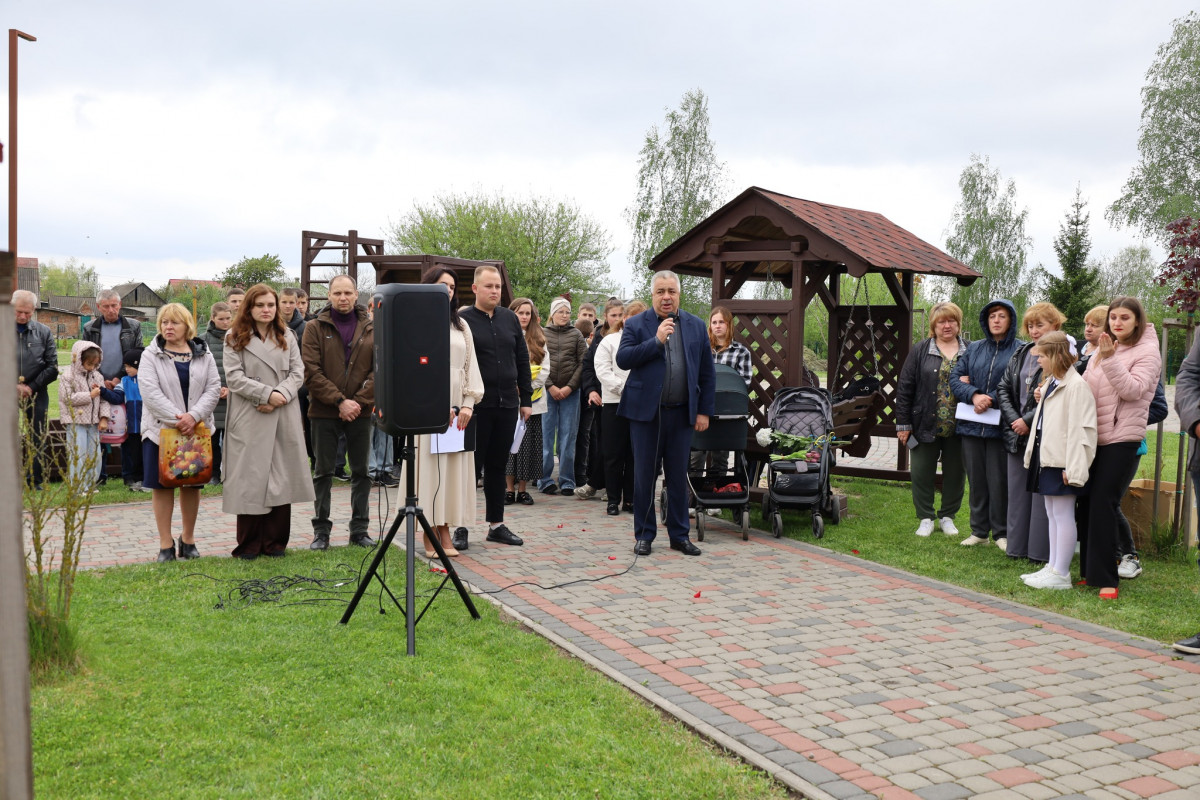 У громаді на Волині відкрили Алею пам’яті Героїв: місце, де живе вдячність і вічна слава