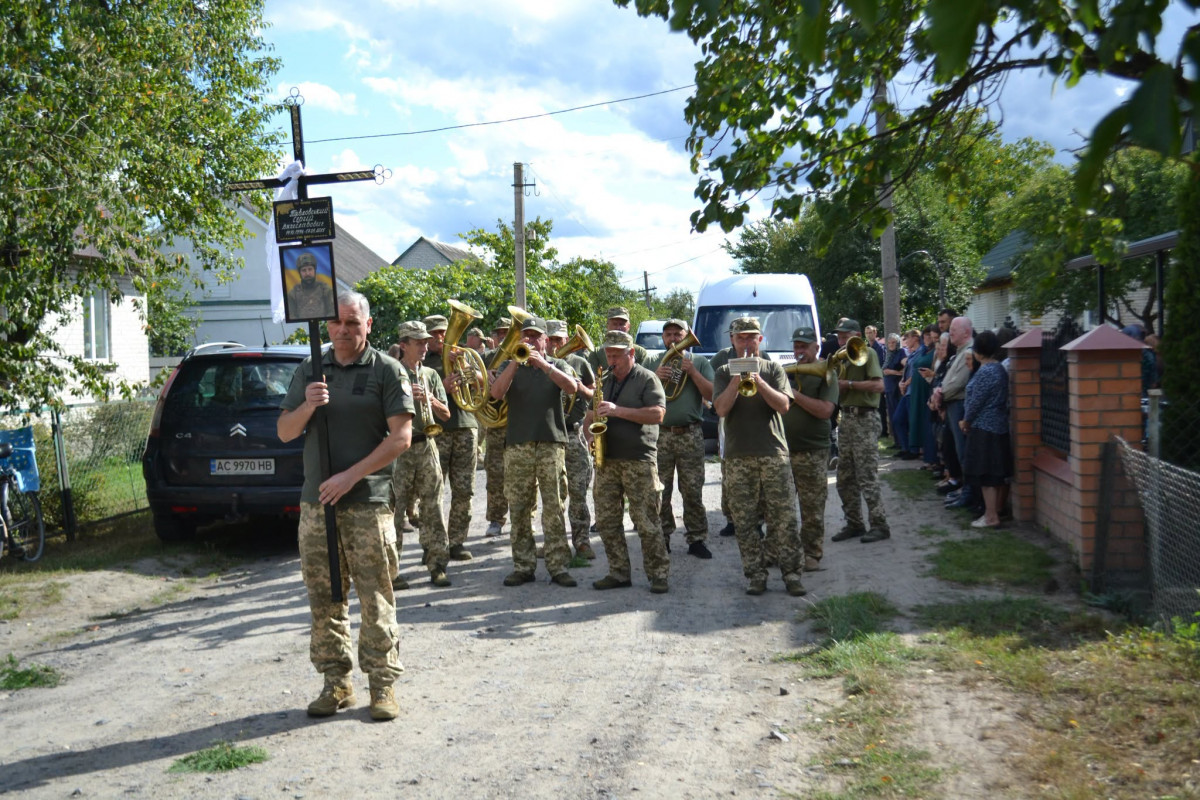Понад рік вважався зниклим безвісти: на Волині поховали Героя Сергія Павловського