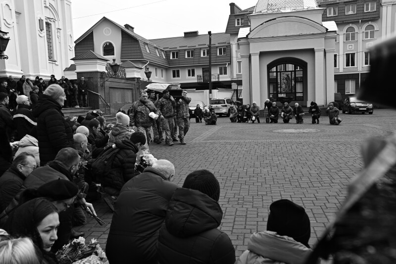 Загинув у Запорізькій області: у Луцьку попрощалися з Героєм Олександром Панькевичем