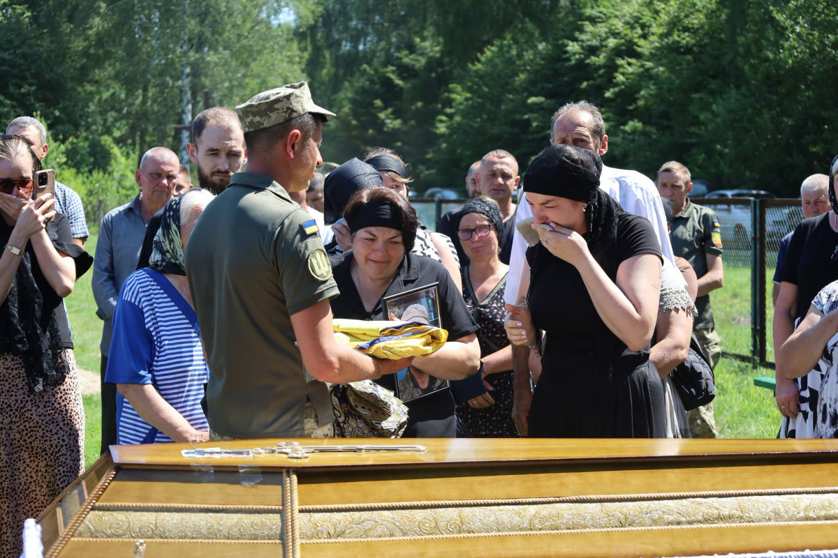 На Волині поховали полеглого Героя Сергія Конончука