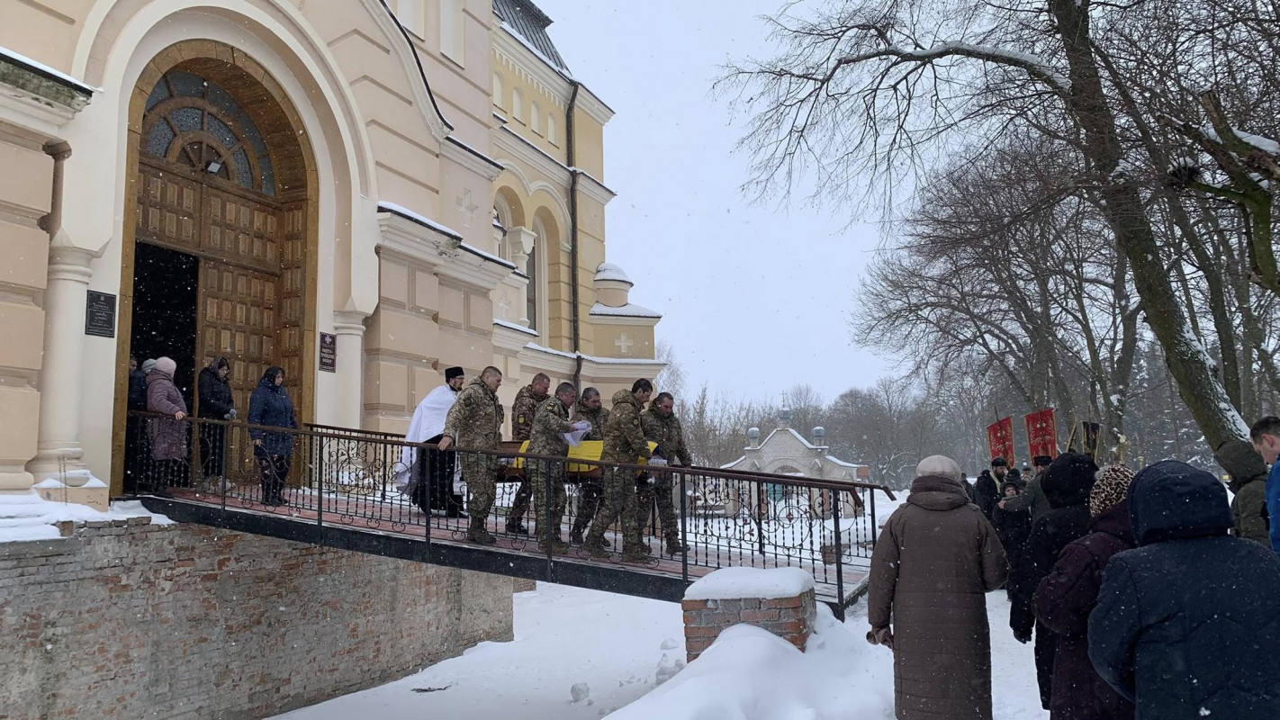 Навіки 25: на Волині попрощалися із командиром Дмитром Наталюком