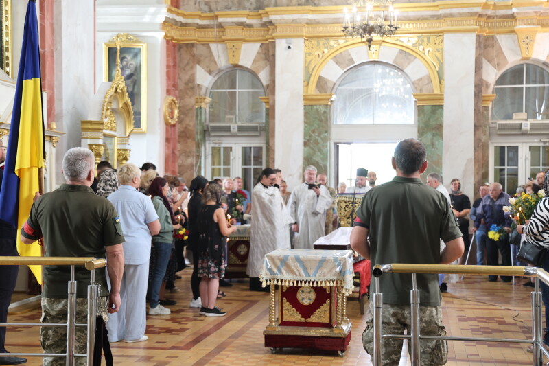 Загинув у Запорізькій області: у Луцьку попрощалися з Героєм Олексієм Бондарем