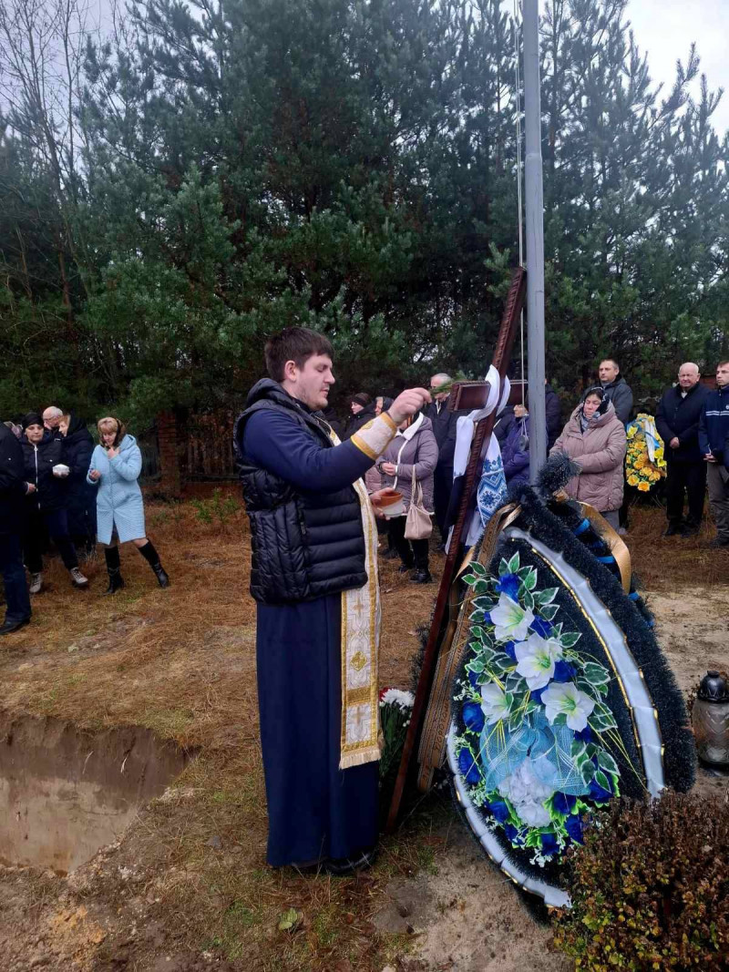 В останню путь провели захисника з Волині Олександра Мойсеєва