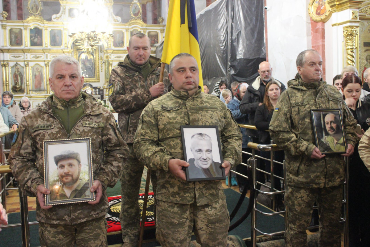 Небо не плакало, а ридало: у Луцьку в один день - три прощання з Героями