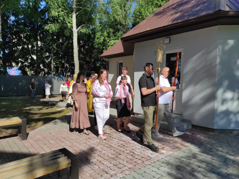 У Луцьку на території ТЦК освятили новий храм