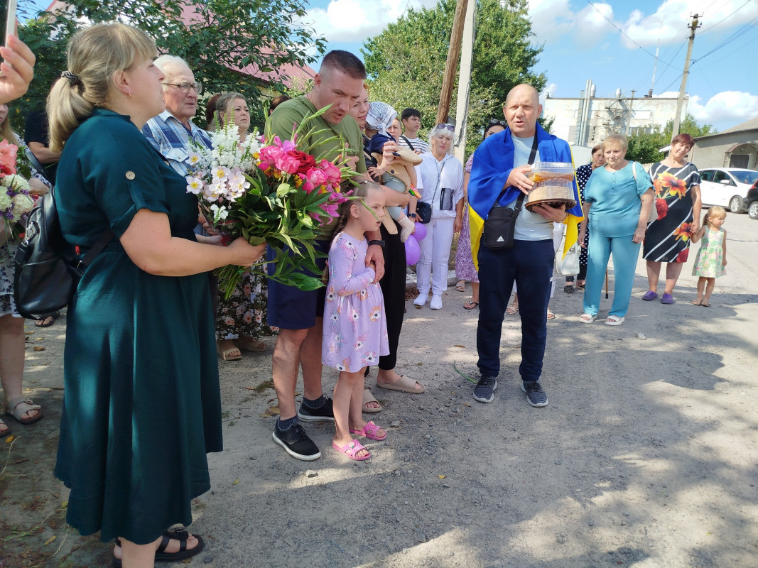 Після 20 місяців полону: на Волині зустріли захисника Сергія Сагаля
