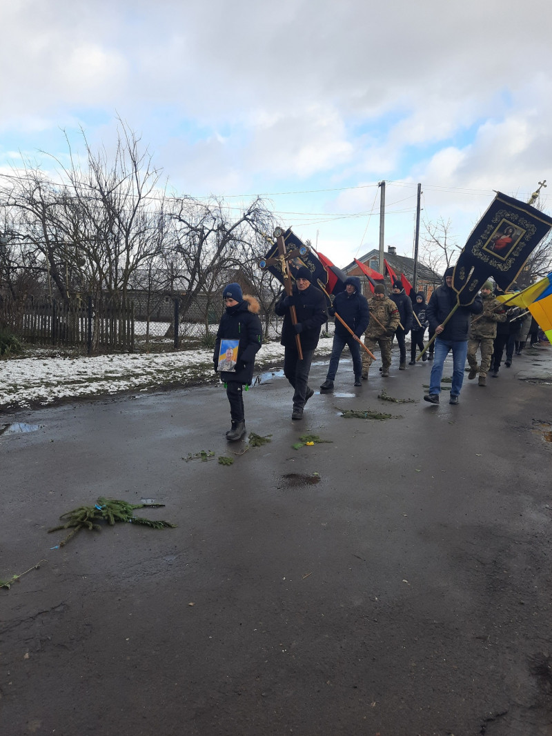 Серце зупинилося на Донеччині: волиняни провели в останню дорогу Героя Володимира Баглая