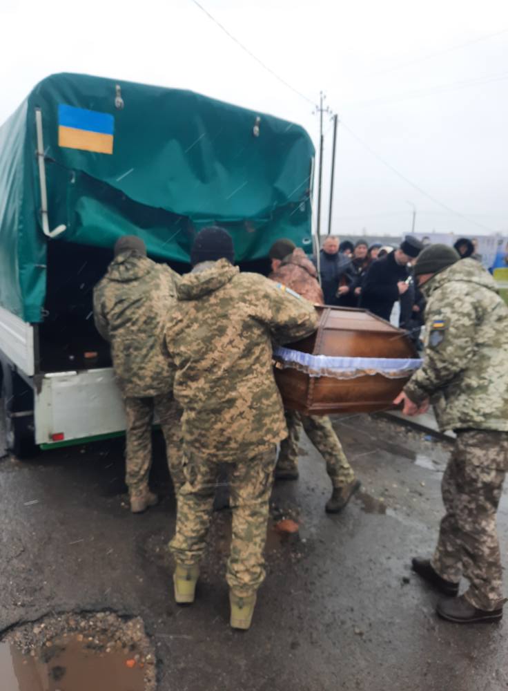 Серце зупинилося на Донеччині: волиняни провели в останню дорогу Героя Володимира Баглая