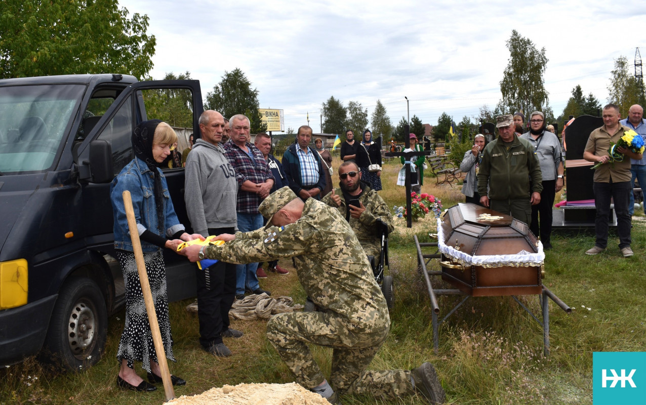 Не витримало серце: на Волині попрощалися із учасником бойових дій Дмитром Черняком