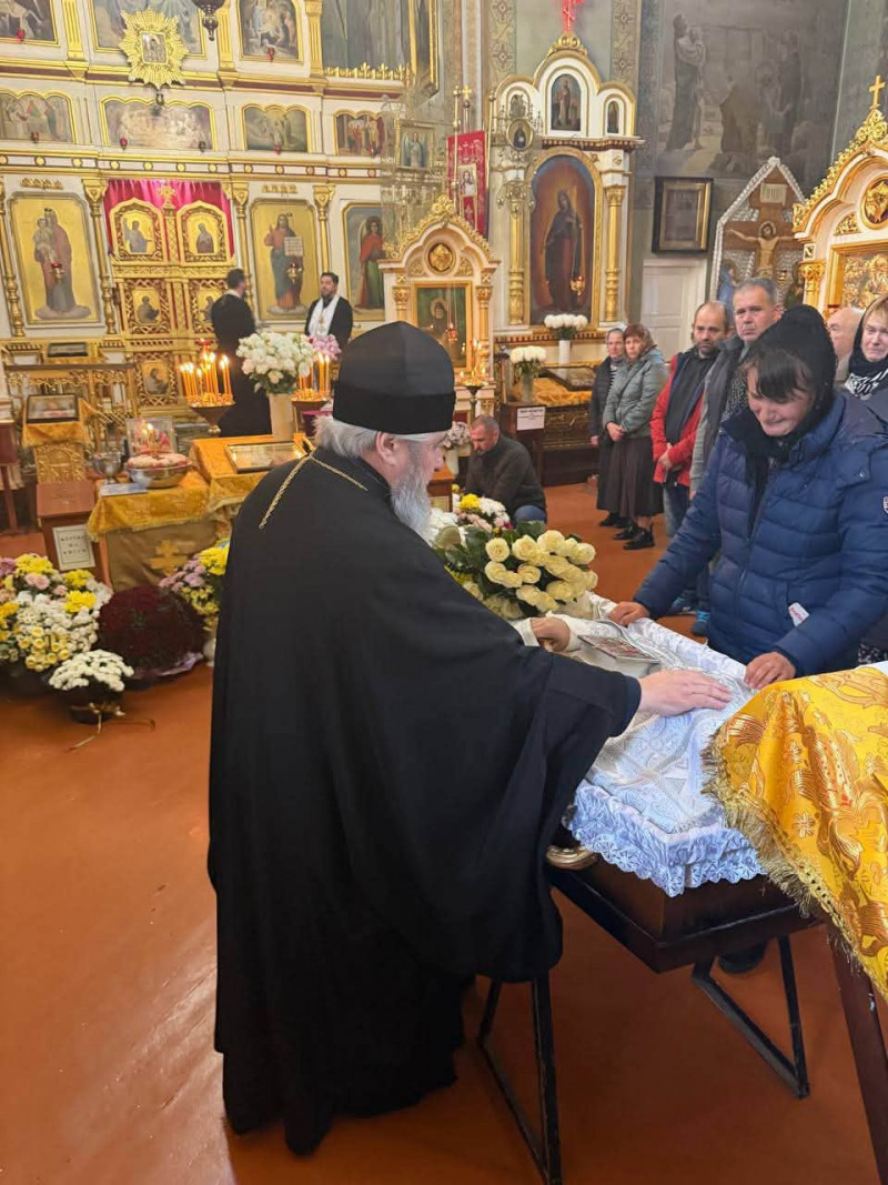 На Волині поховали воїна, протоієрея Андрія Корінчука