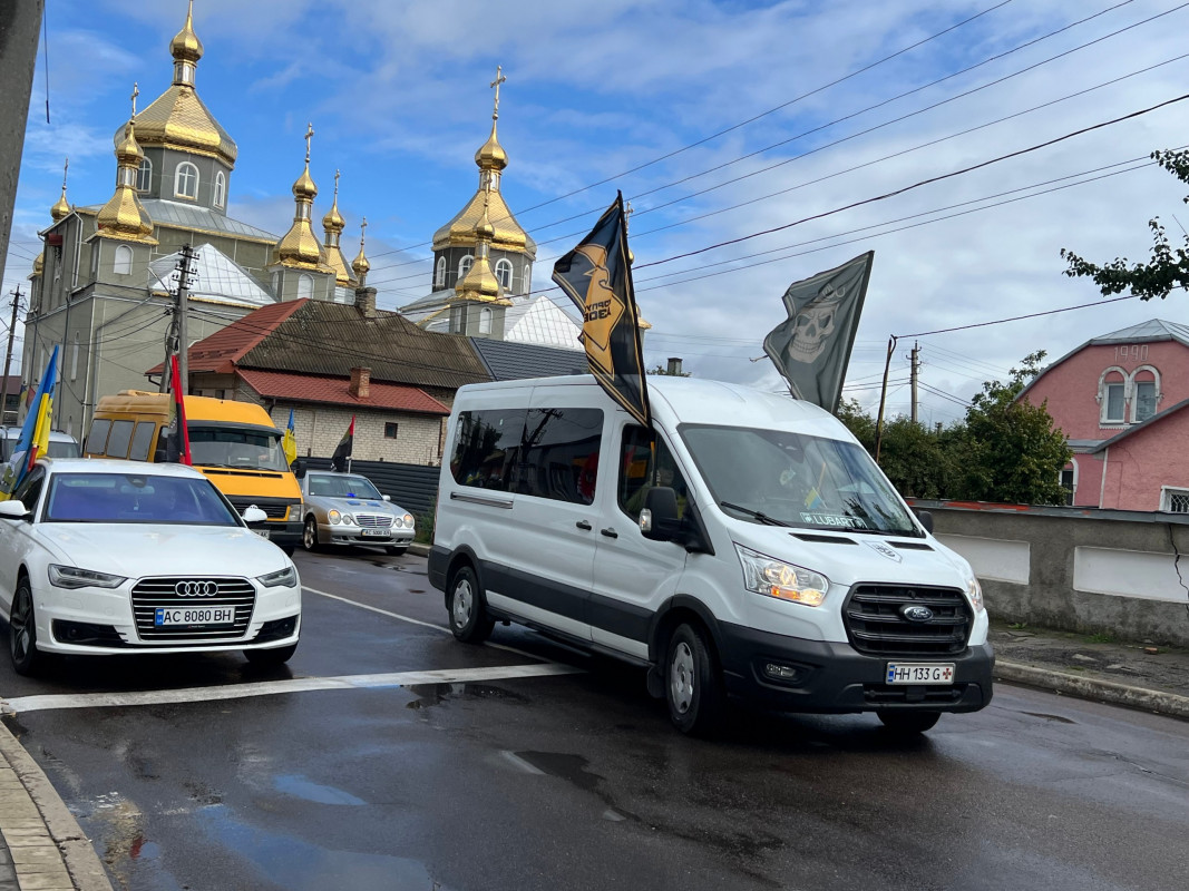 На Волині попрощалися із нацгвардійцем Володимиром Якимовичем, який загинув на Донеччині