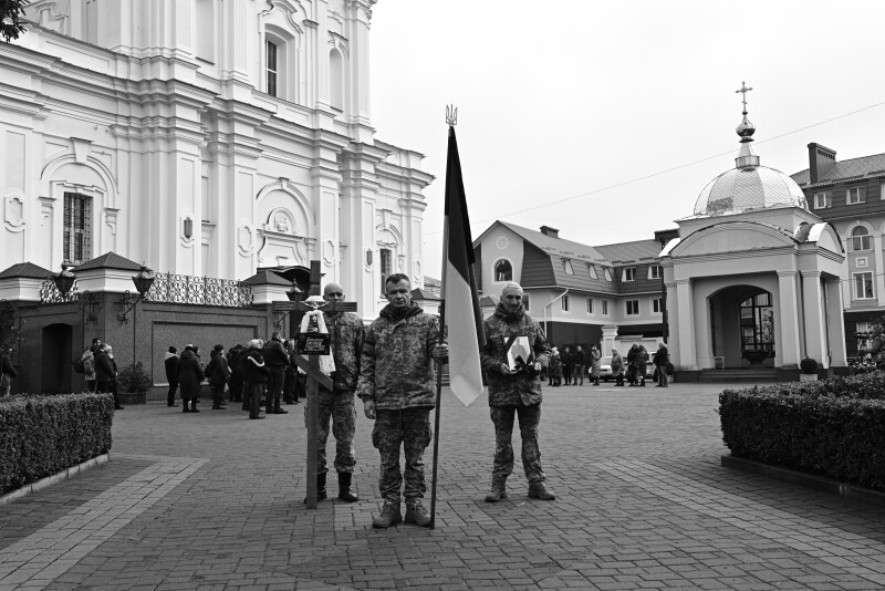 Загинув у Запорізькій області: у Луцьку попрощалися з Героєм Олександром Панькевичем