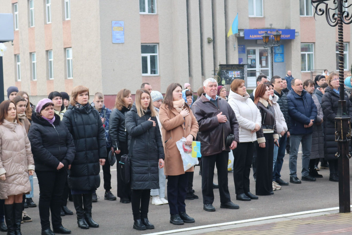 На Волині у пам’ять про воїнів-земляків відкрили та освятили банери з їхніми іменами