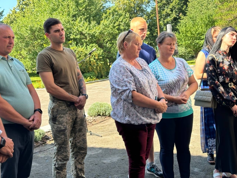 У ліцеї на Волині відкрили меморіальну дошку загиблому захиснику Михайлу Водоносу