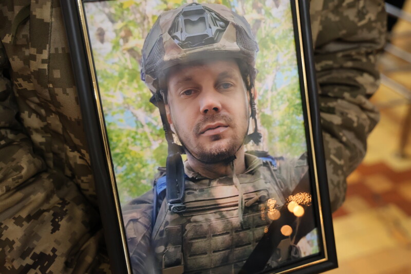 У Луцьку провели в останню путь 36-річного Героя Михайлом Миколайовичем Чернюком