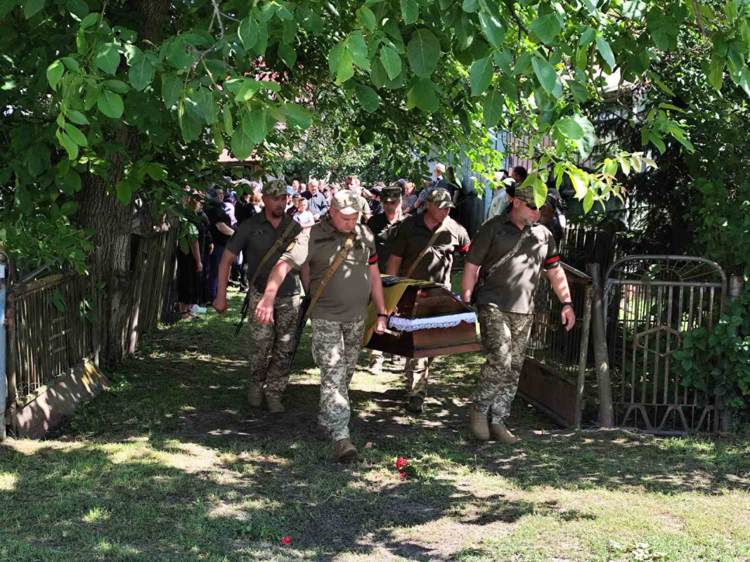 Загинув у травні минулого року: на Волині поховали Героя Руслана Приходька, який довгий час вважався зниклим безвісти