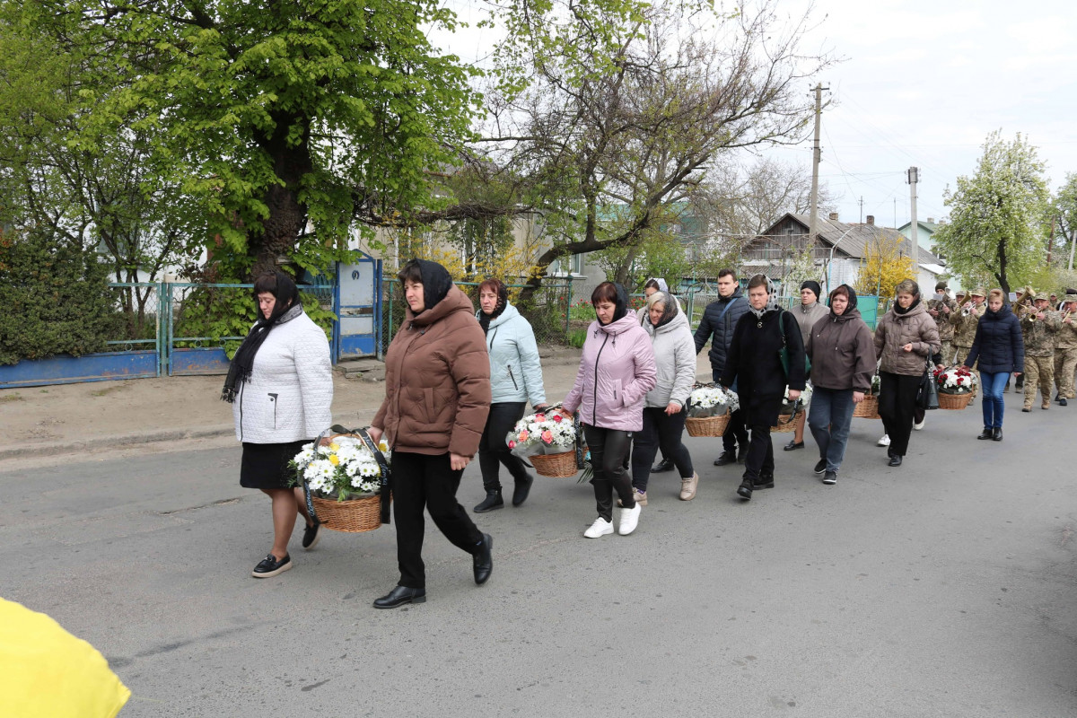 На Волині попрощалися із захисником Миколою Гундеричем