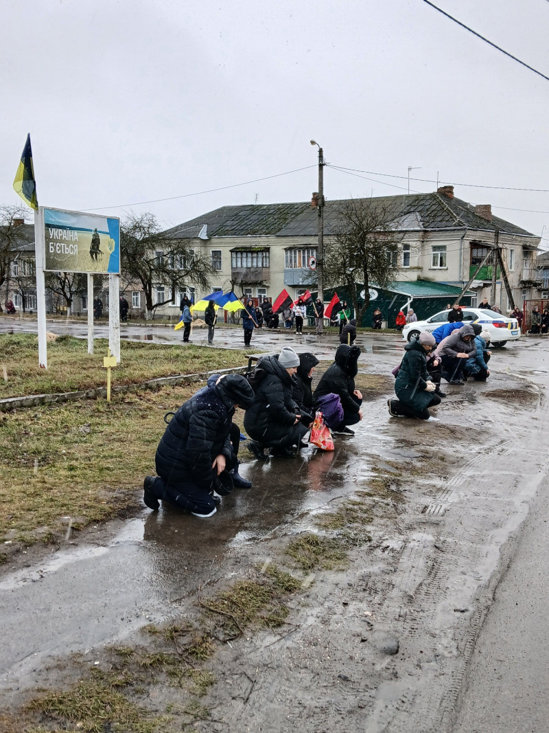 Серце зупинилося на Донеччині: волиняни провели в останню дорогу Героя Володимира Баглая