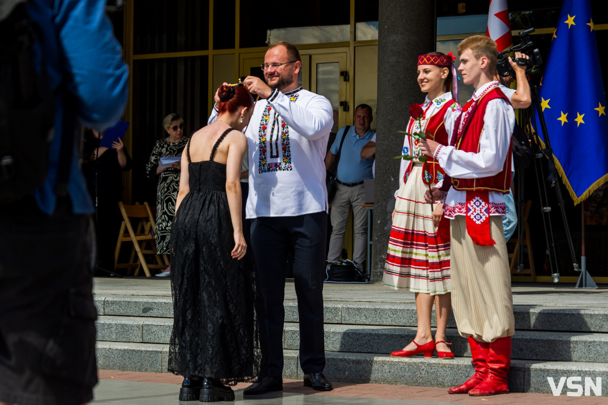 Як у Луцьку нагороджували медалістів. ФОТОРЕПОРТАЖ