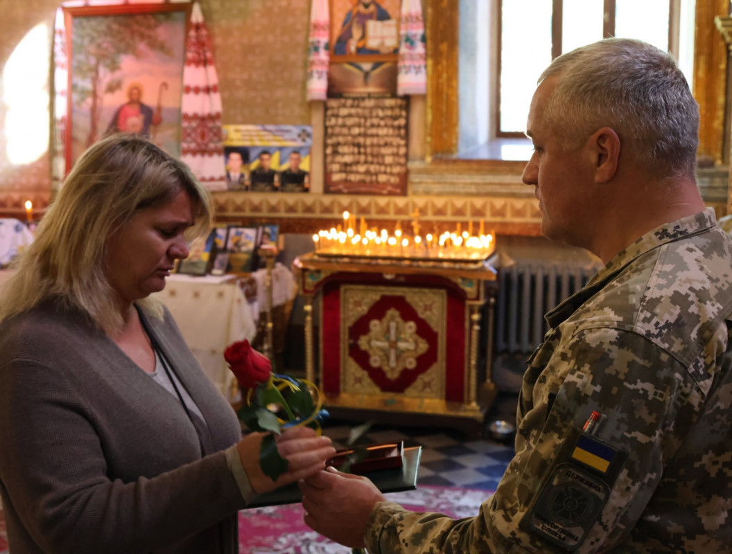 На Волині вручили посмертні нагороди родинам полеглих прикордонників