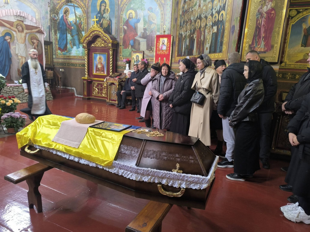 На Волині поховали воїна Богдана Назарука, який загинув на Курському напрямку