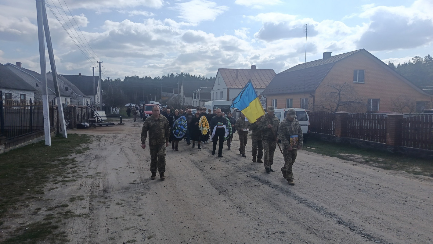 На Волині попрощалися з молодим Героєм Андрієм Горайчуком, відзначеним «Хрестом Хоробрих»