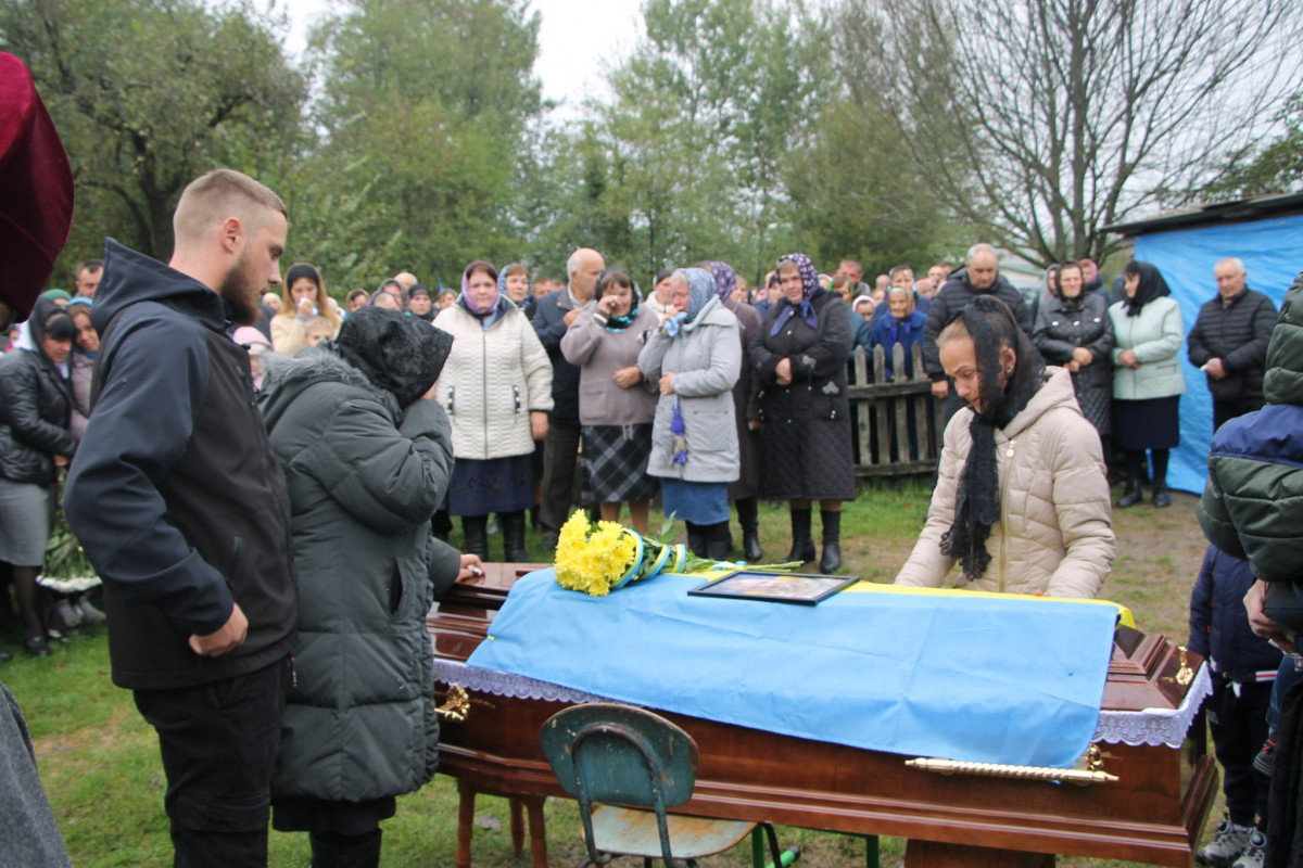 Загинув у полоні: волиняни провели до місця вічного спочинку воїна Ярослава Гарбара