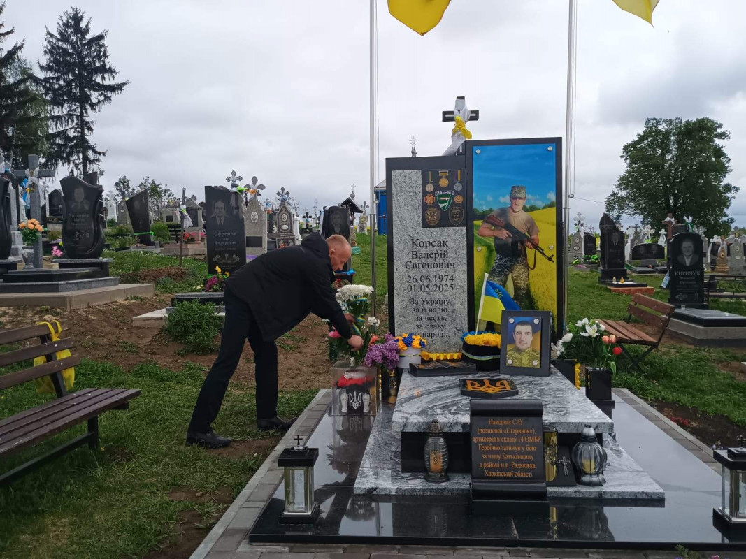 У селищі на Волині родині загиблого Героя вручили орден «За мужність» ІІІ ступеня