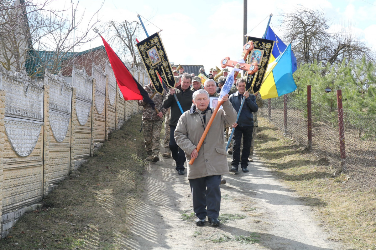 Навіки 45: на Волині попрощалися із військовослужбовцем Василем Скорупським