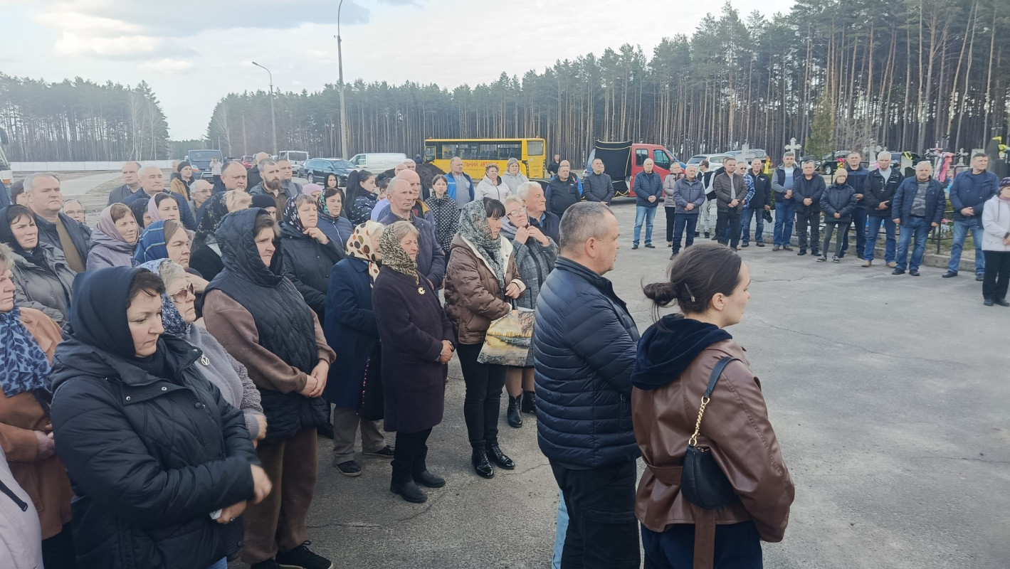 На Волині попрощалися з молодим Героєм Андрієм Горайчуком, відзначеним «Хрестом Хоробрих»