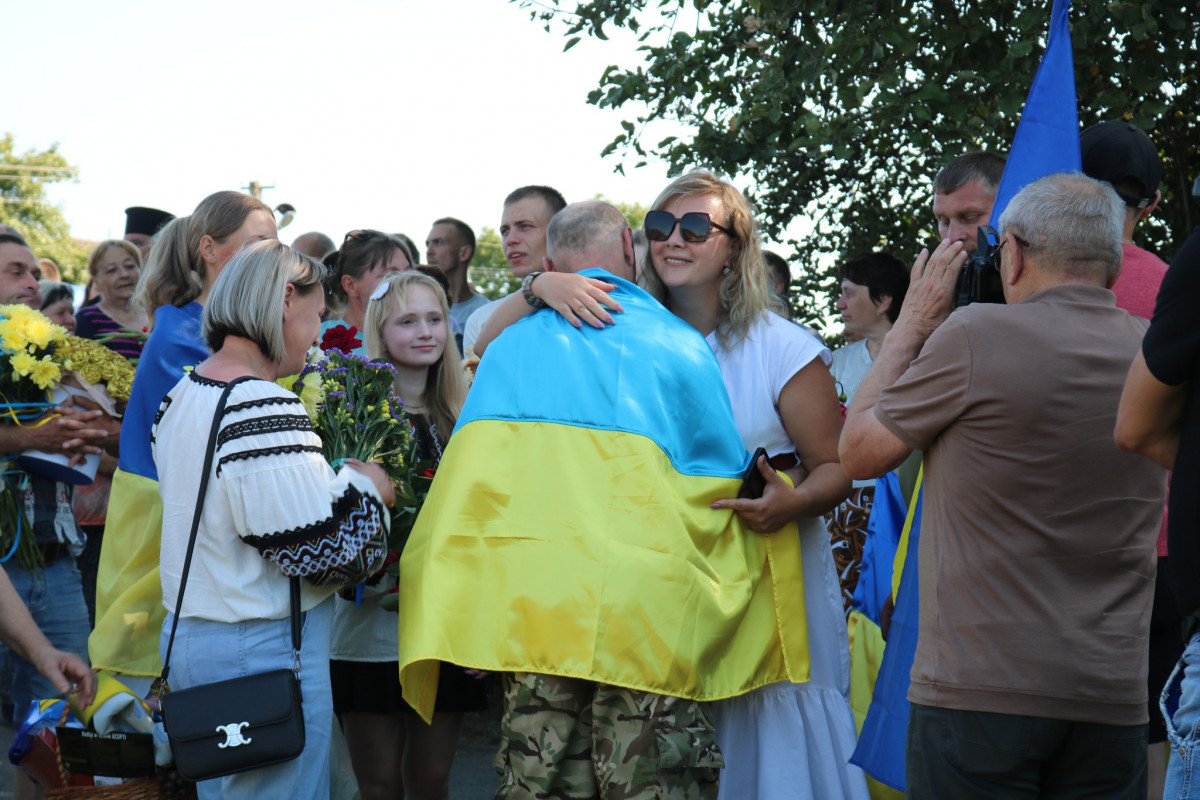 Повернення з полону: волинянин Ігор Жуковський зустрівся з рідними та земляками