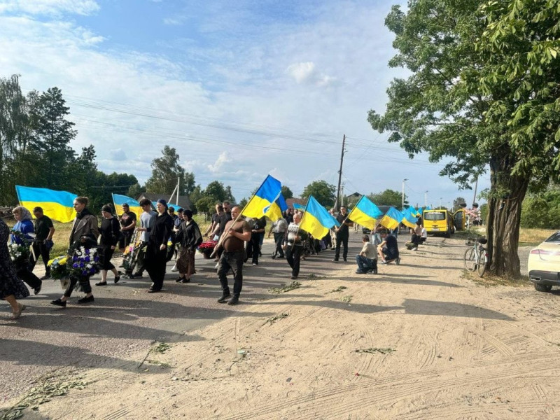 На Волині поховали 25-річного Героя Артура Фринаса