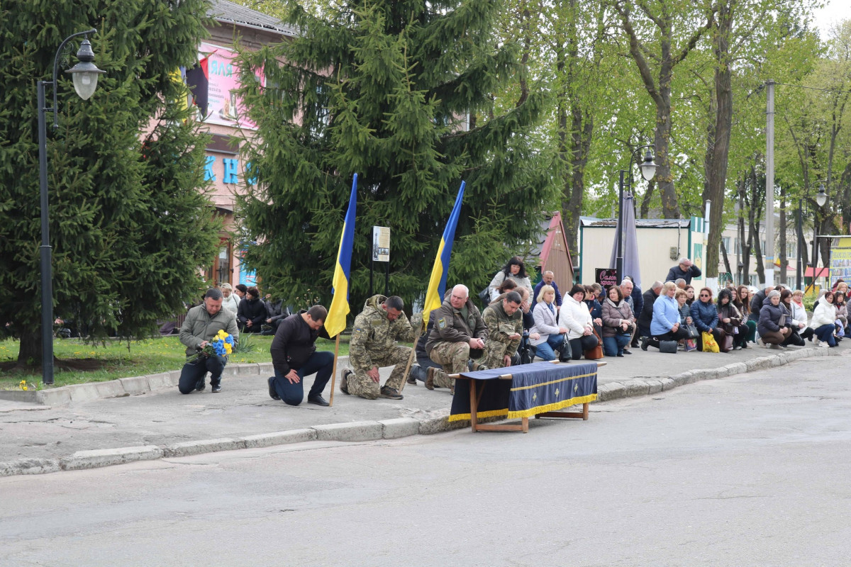 На Волині попрощалися із захисником Миколою Гундеричем