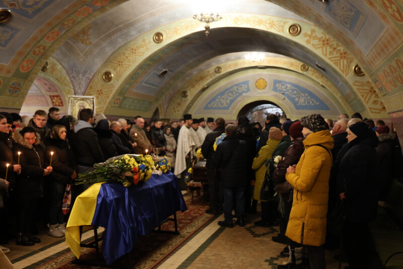 У Луцьку попрощалися з військовослужбовцями Федором Мельничуком та Сергієм Олексюком